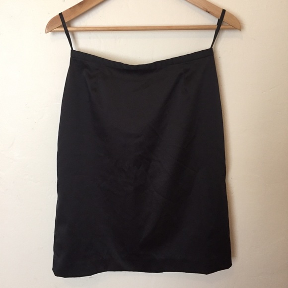 GAP Black Satin-Like Skirt - Picture 8 of 10